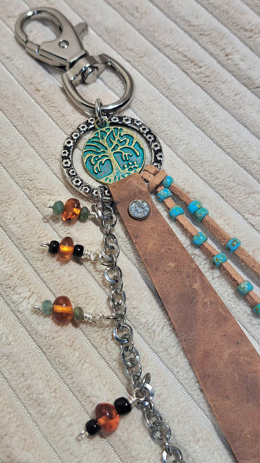 Tree of Life Bag Charm